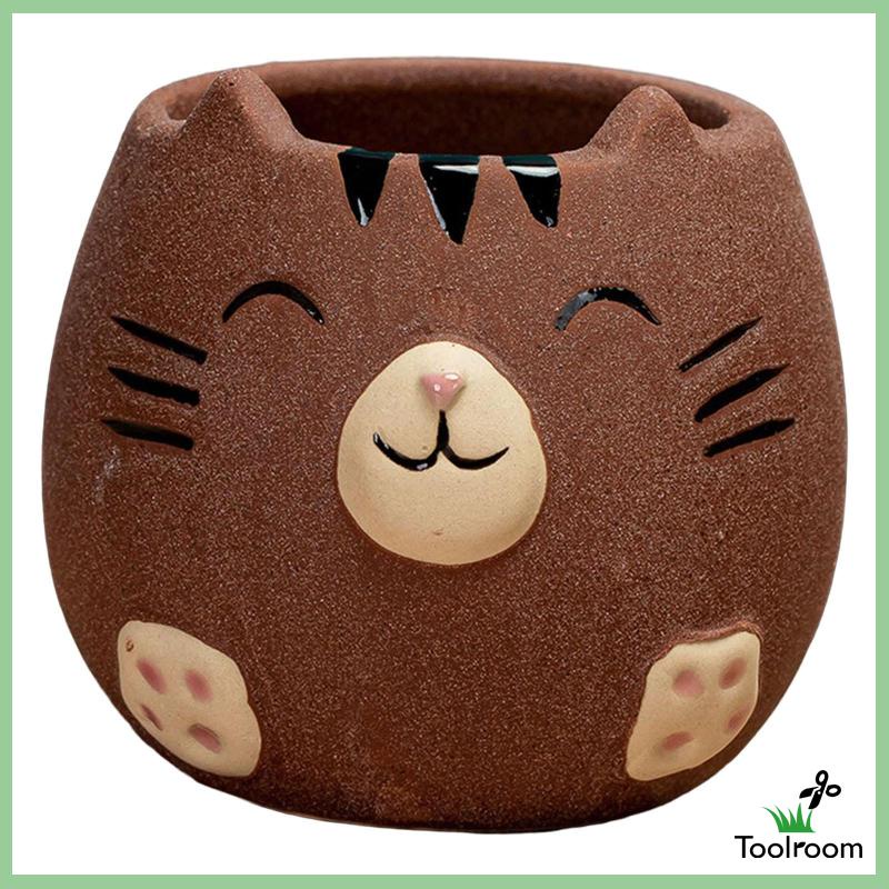 Chậu Trồng Cây Mọng Nước Có Lỗ Thoát Nước Dễ Thương Để Bàn Trang Trí Nhà Cửa