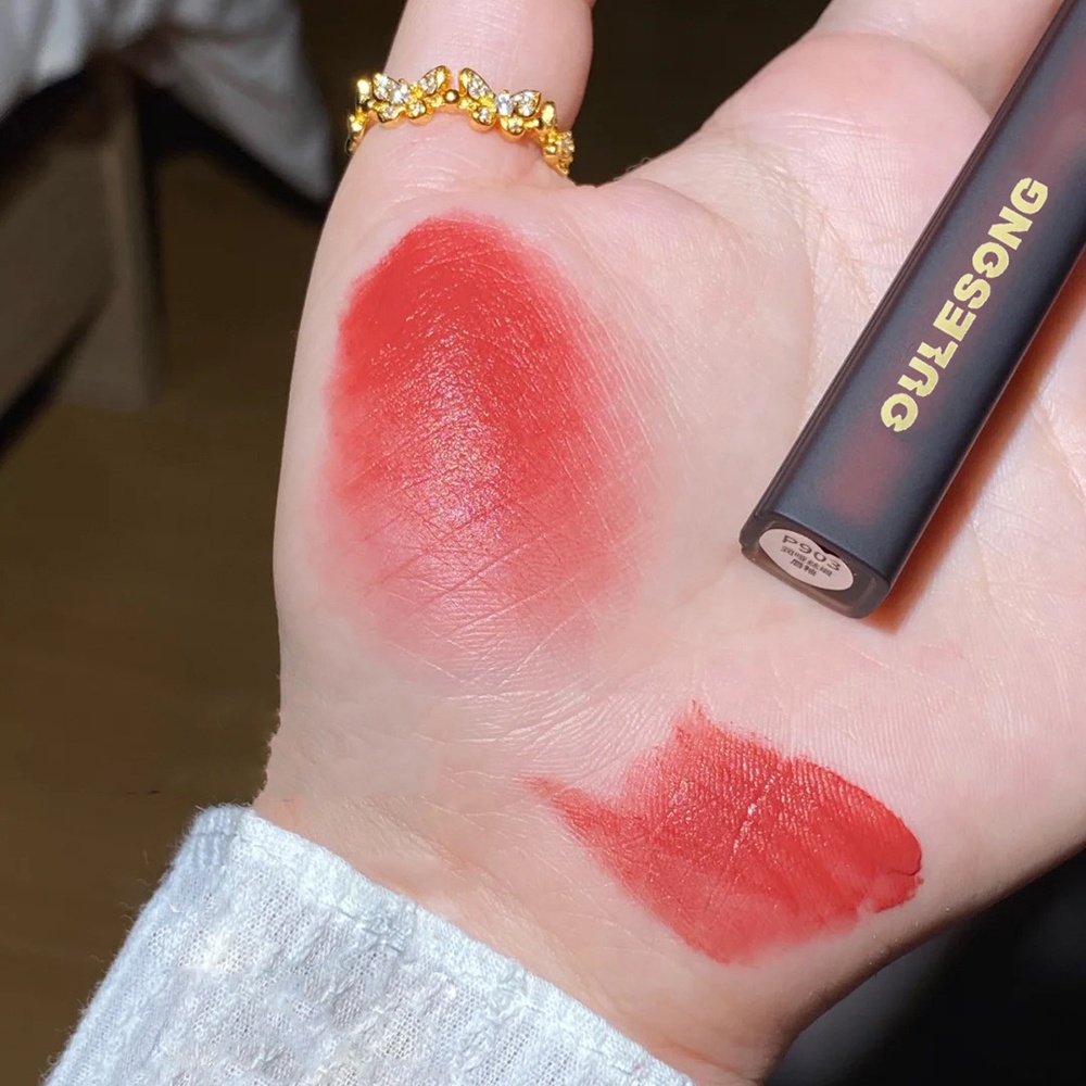 [Hàng mới về] Son nhung lì mềm mịn chống nước lâu trôi không dính cốc thời trang cho nữ