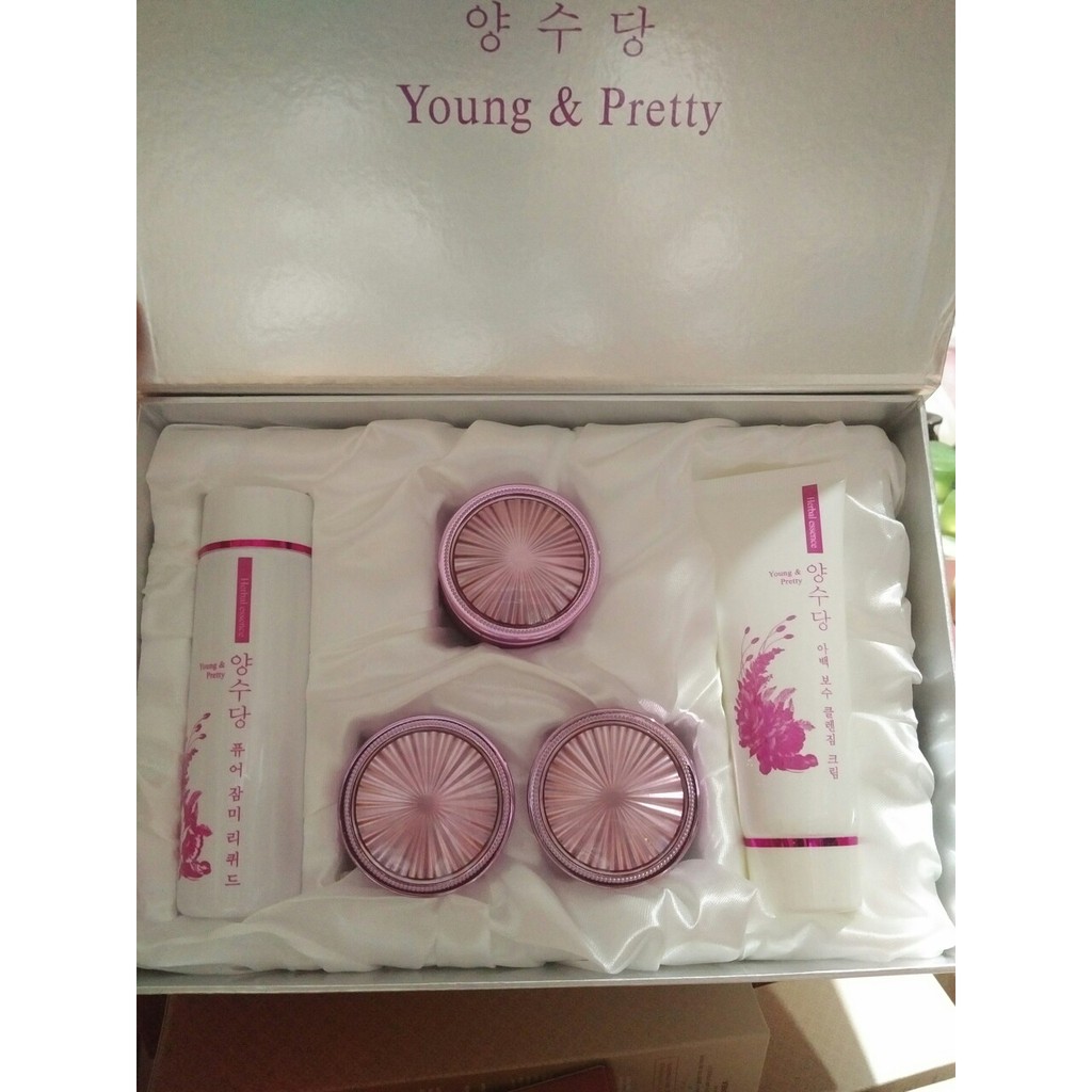BỘ MỸ PHẨM YOUNG PRETTY HÀN QUỐC 5IN1