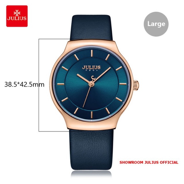 Đồng hồ nam Julius Ja1156 dây da