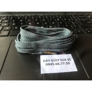 Dây giày màu xám dài 1m2