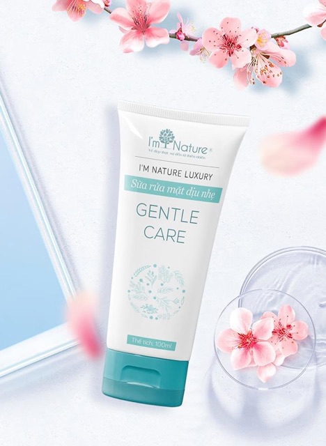 HÀNG CHÍNH HÃNG-SỮA RỬA MẶT DỊU NHẸ GENTLE CARE-DÀNH CHO DA MỤN-DA NHẠY CẢM