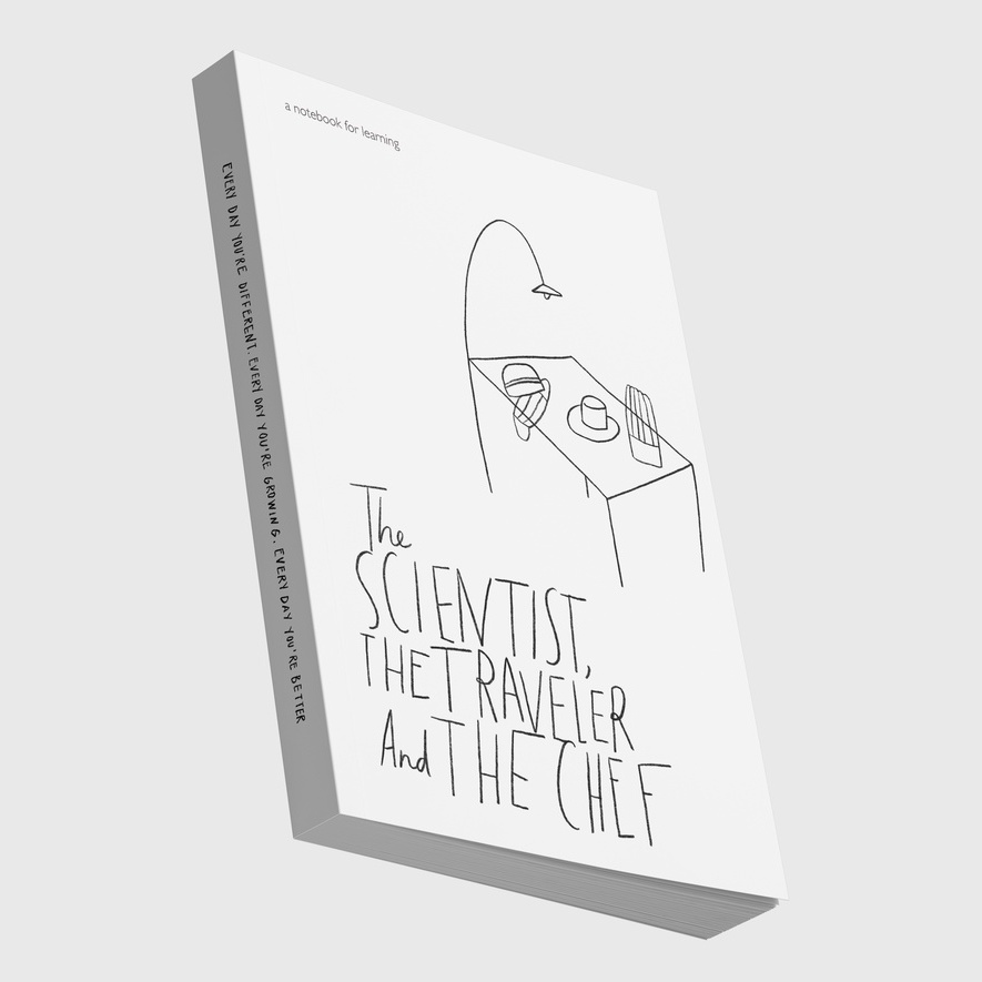 Sổ ghi chú The Scientist - Thiết kế chuyên biệt cho việc học tập (A notebook designed for learning)