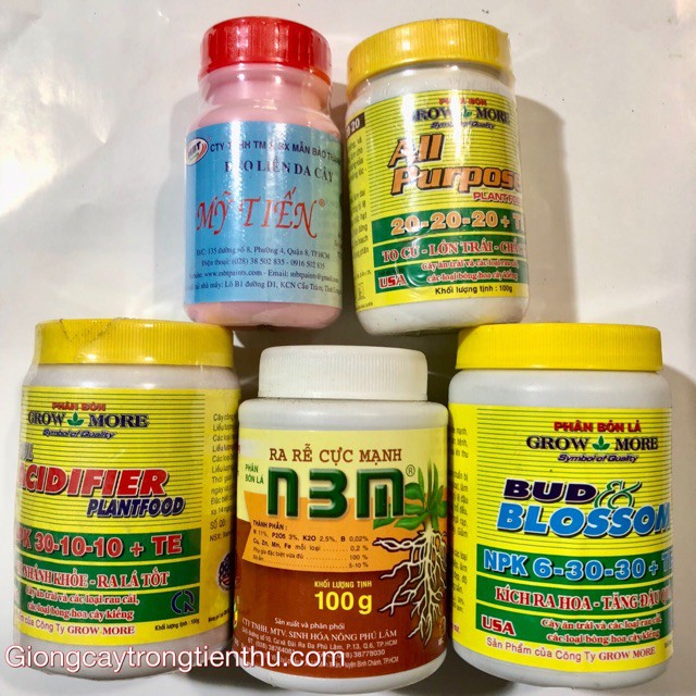 COMBO-5 LỌ PHÂN BÓN,CHẾ PHẨM,THUỐC PHÒNG TRỊ NẤM,VI RÚT,VI KHUẨN CHO LAN ,CÂY CẢNH,CÂY ĂN QUẢ,HOA MÀU...