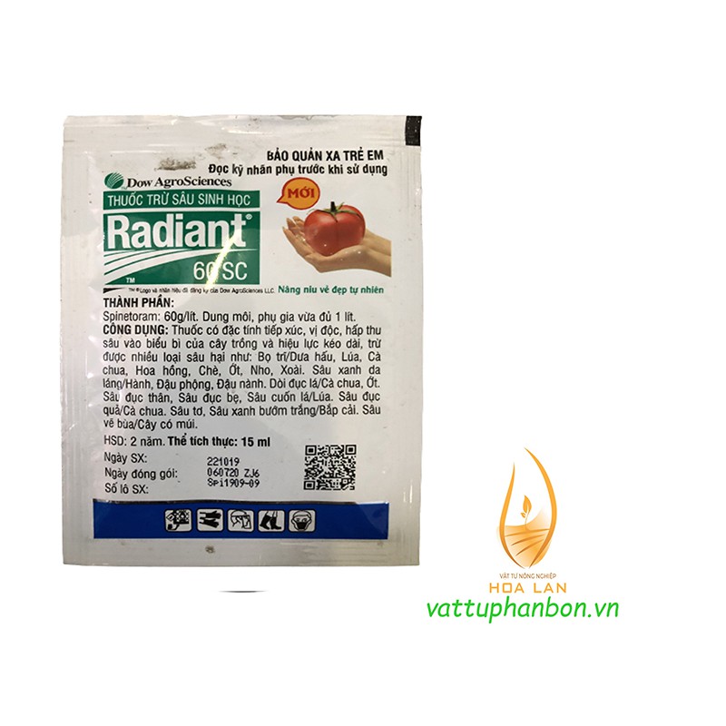 THUỐC SINH HỌC RADIANT 60SC 15ml - #T102