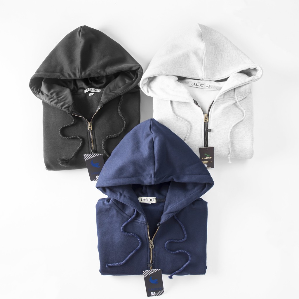 Áo khoác nỉ chống nắng Lados - 201, tay xỏ ngón, unisex
