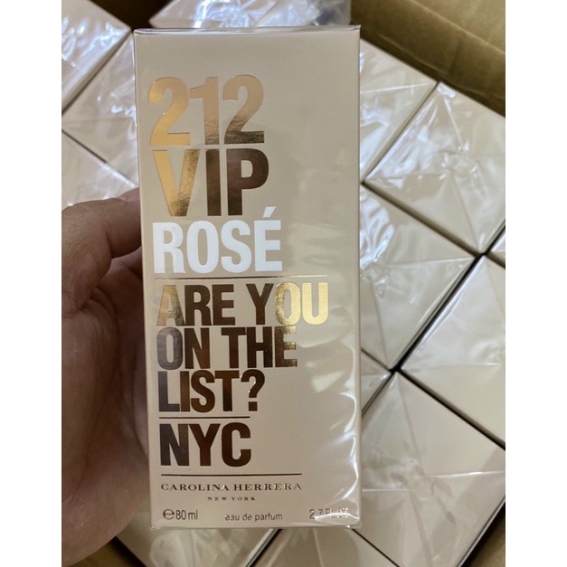 Nước hoa Carolina Herrera 212 VIP Rose NYC EDP 80ml