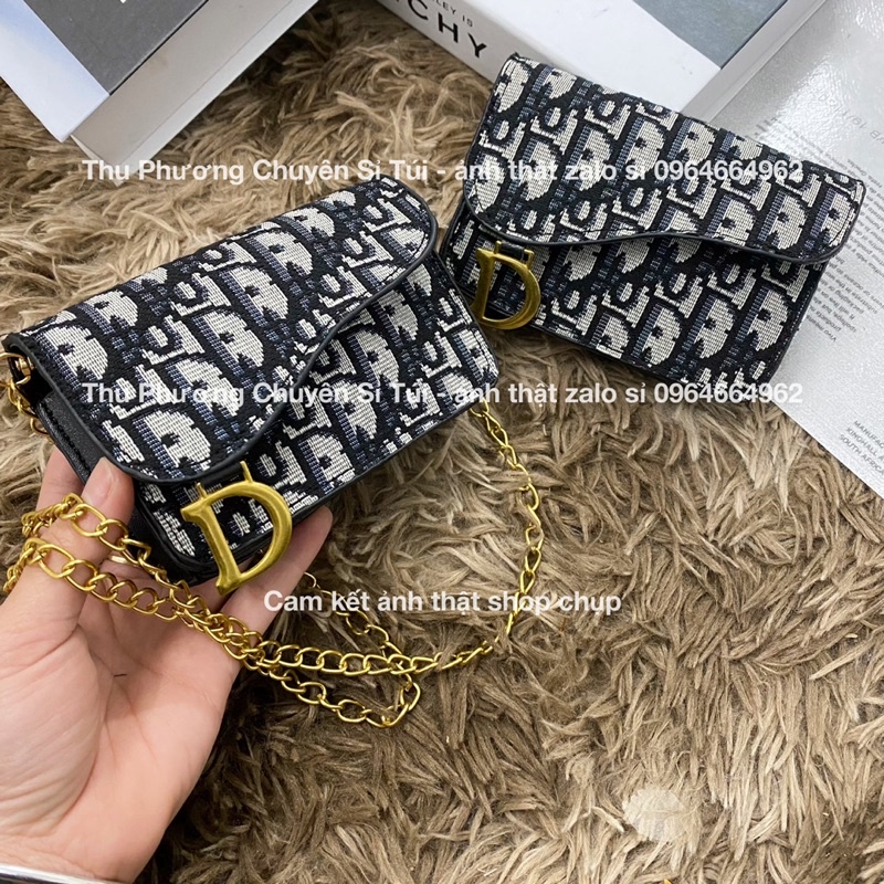 Túi mini đeo chéo chữ thời trang siêu xinh (kèm ảnh thật shop chụp)