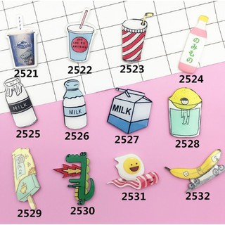 Ghim cài áo hình hoạt hình độc đáo xinh xắn