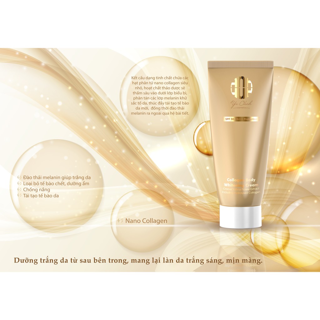 KEM TRẮNG DA BODY COLLAGEN  "COLLAGEN BODY WHITENING CREAM" YI OANH COSMETICS | BigBuy360 - bigbuy360.vn