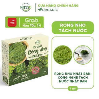Rong Nho Tách Nước Namiso Organic Công nghệ tách nước tiêu chuẩn Nhật Bản
