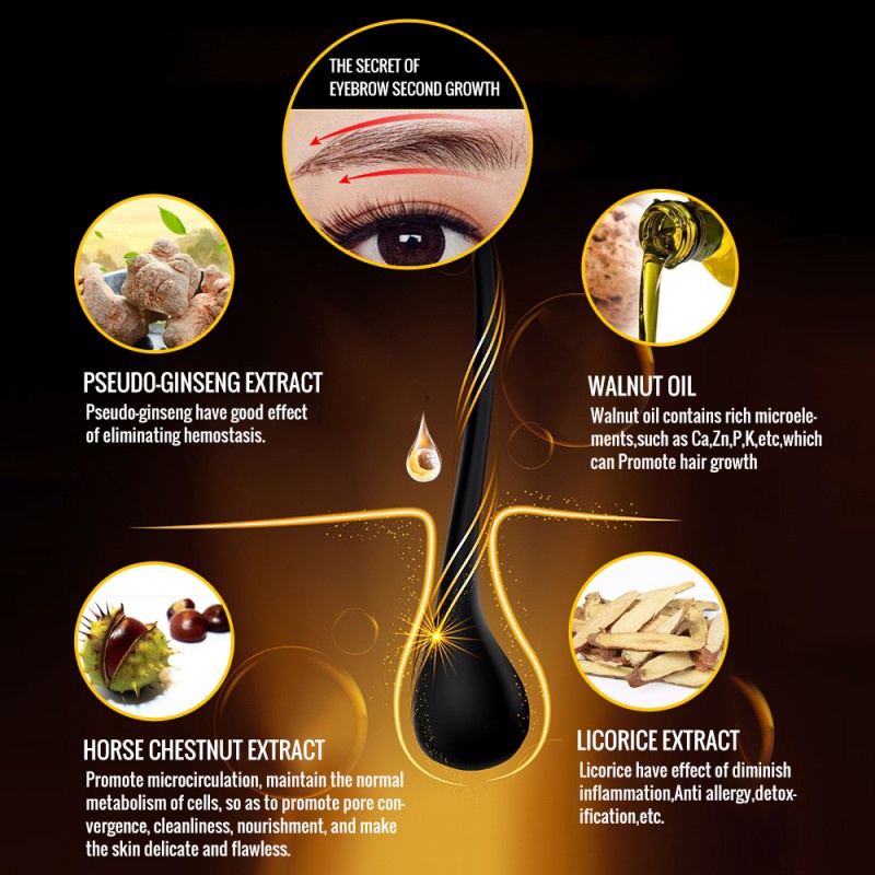 [Hàng mới về] Serum kích thích mọc lông mi/ lông mày tự nhiên OMY LADY