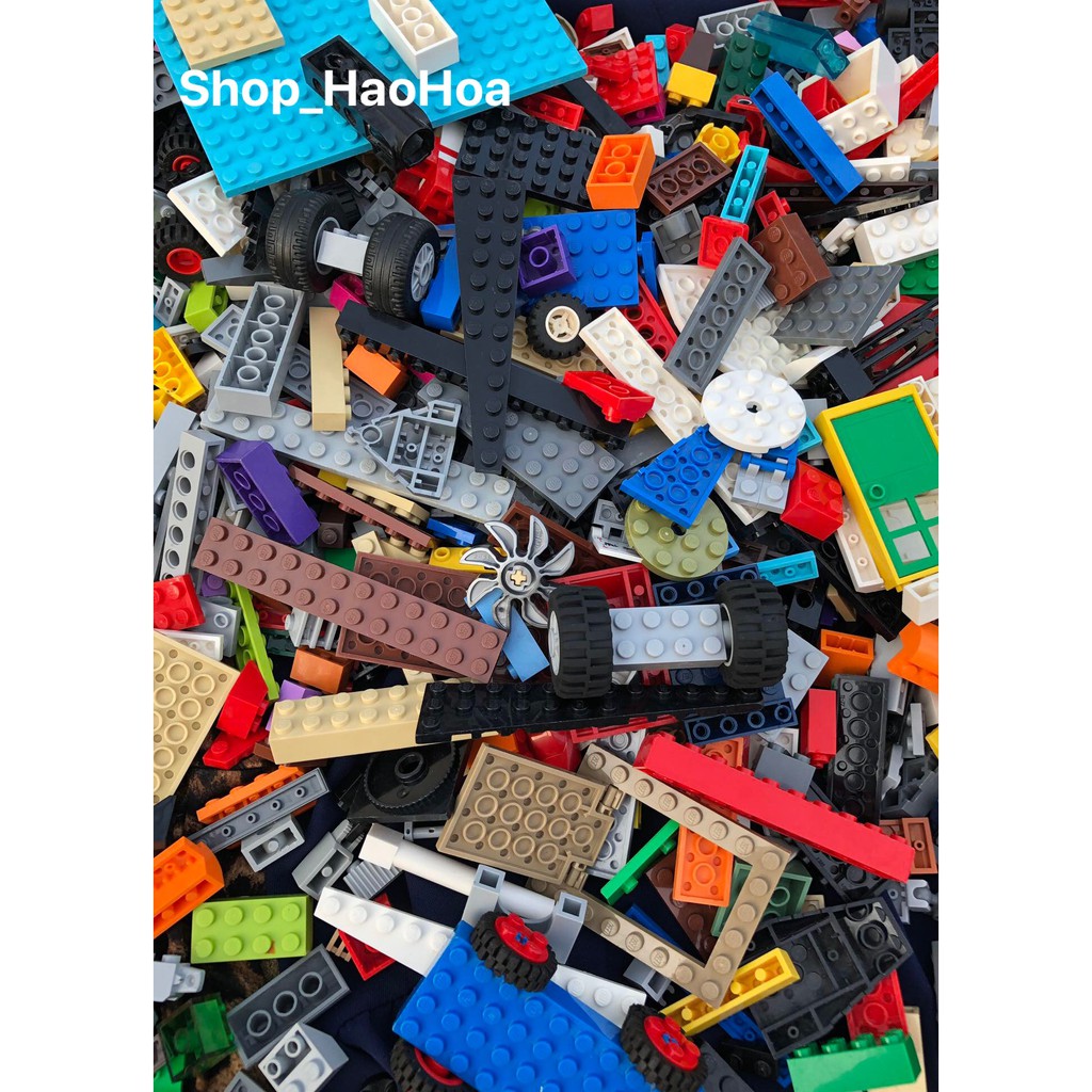 Gạch LEGO CHÍNH HÃNG loại nhỏ, đã vệ sinh, gạch xếp hình bán theo kg.