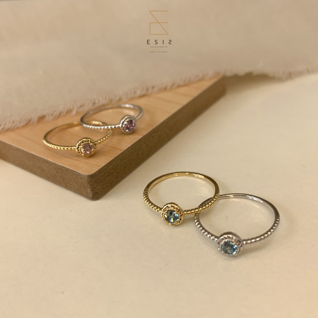 [ESIS-N01] Tổng hợp nhẫn thiết kế phong cách Hàn Quốc ESIS ACCESSORIES