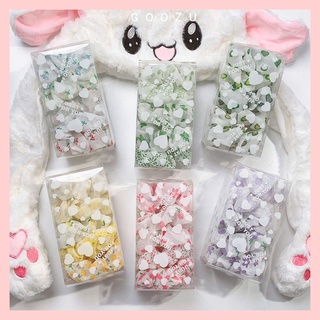 Set 5-6-7-8 dây buộc tóc, dây cột tóc vải scrunchies