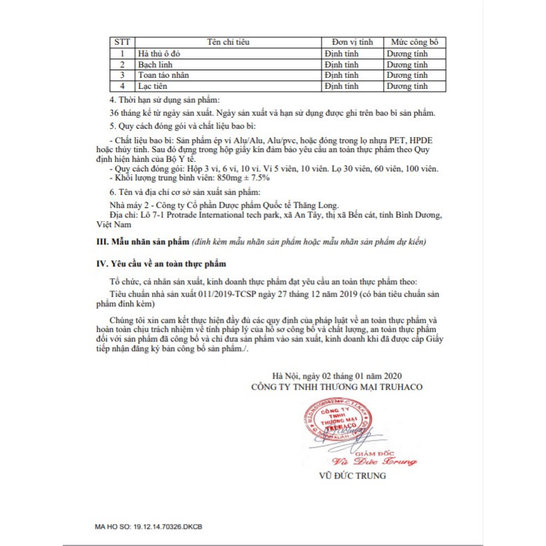 [Mã 66FMCGSALE hoàn 8% xu đơn 500K] ✅Hộp 1 lọ An Thần Đan Cho Giấc Ngủ Ngon | BigBuy360 - bigbuy360.vn