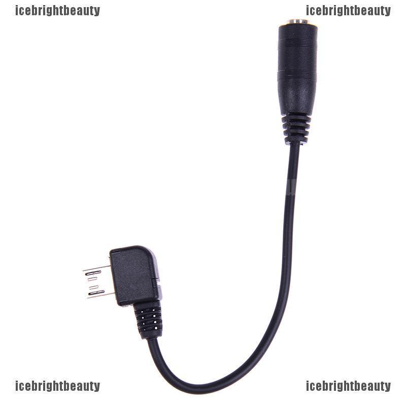 Dây cáp chuyển đổi tai nghe 3.5mm từ Micro USB sang phích cắm