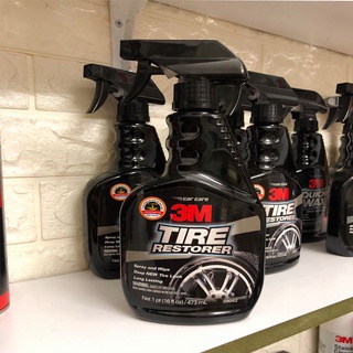 Chai xịt chăm sóc lốp phục hồi cao su 3M tire restorer 39042