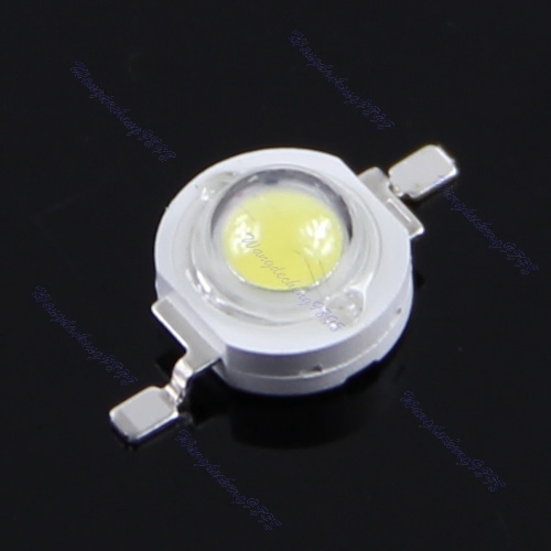 youyo* Công suất cao 1W LED SMD Chip ánh sáng tiết kiệm năng lượng Bóng đèn hạt cho màu trắng tự làm