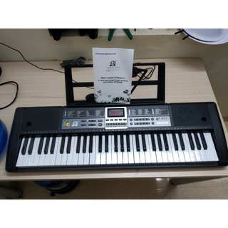 (MQ6136)Đàn organ điện tử 61 phím cao cấp, đàn piano điện tử cho người mới bắt đầu, nhiều tinh chỉnh, kèm sạc và mic