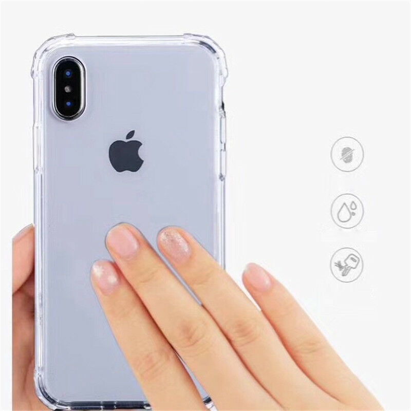 Ốp điện thoại chống sốc trong suốt dành cho điện thoại iPhone XS Max XR | WebRaoVat - webraovat.net.vn