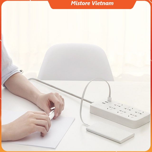 Ổ cắm Xiaomi ZMI 6 cổng 3 USB MI Power strip