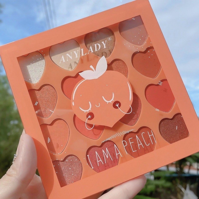 Bảng mắt 16 ô Trái Tim Any Lady Peach | BigBuy360 - bigbuy360.vn