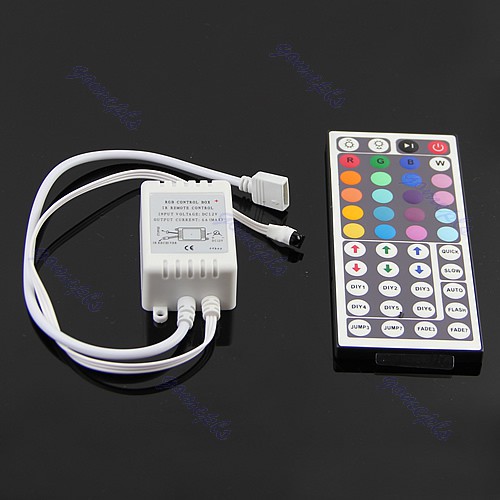 Remote Điều Khiển Không Dây 44 Phím Cho Đèn Led 3528 5050 Rgb Smd