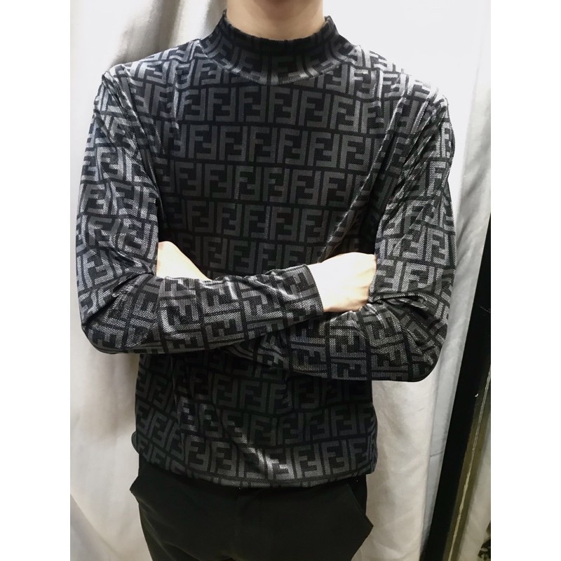 Áo thun nam cổ trụ Style thu đông