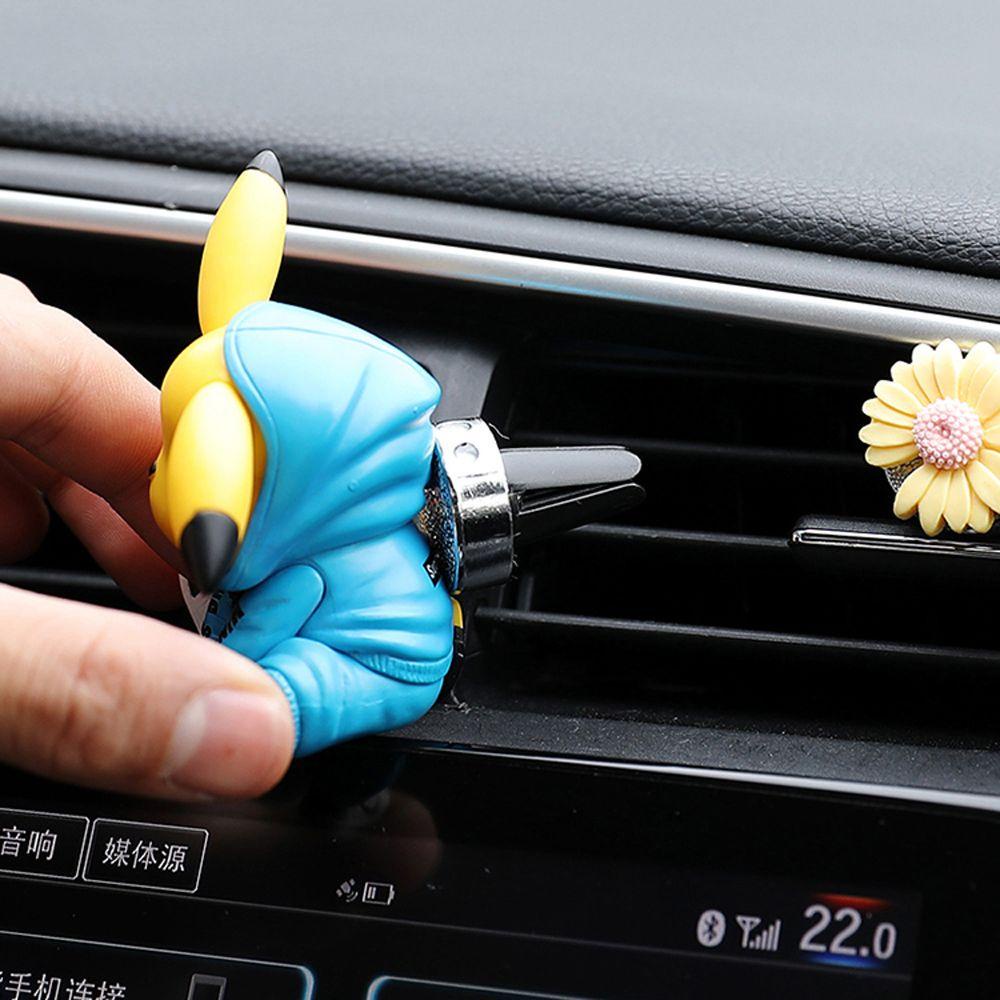 Máy Khuếch Tán Hương Thơm Gắn Điều Hòa Xe Hơi Hình Pikachu Đáng Yêu