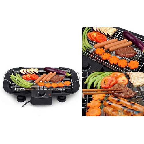 Vỉ nướng điện Electric Barbecue Grill (Đen)