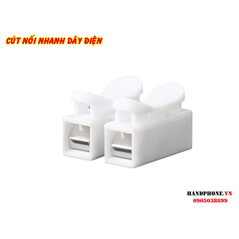 Combo 10 cút nối dây điện, kẹp nối nhanh dây đôi CH-2, 3 dây CH-3