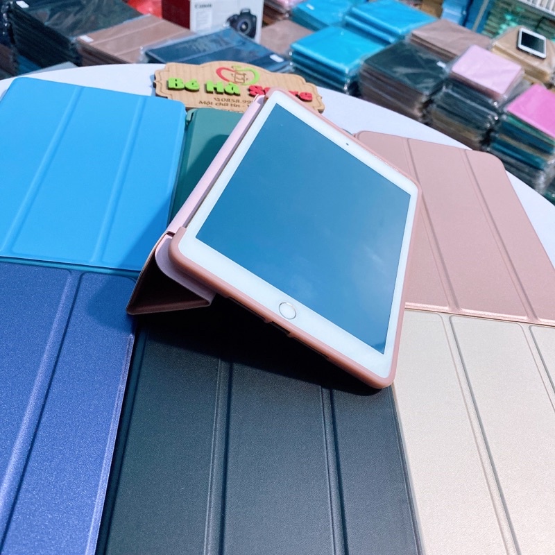 Bao da iPad viền nhựa TPU cao cấp Ốp iPad 10.9/Air4/ iP 10.2/10.5/ Pro 10.5/ 11 2020 / Pro 9.7/ Gen 5/6/7/8. Mini 5/4/3