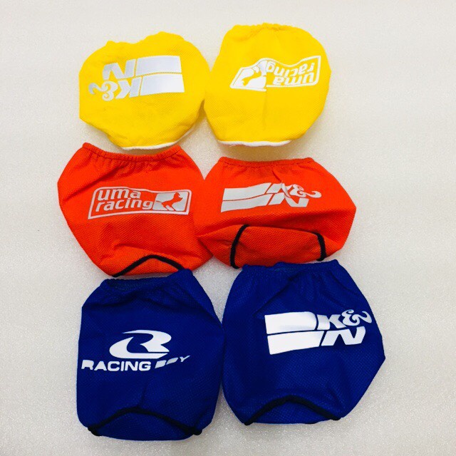 Áo Trùm Mưa cho Lọc Gió Trụ K&amp;N Logo ngẫu nhiên