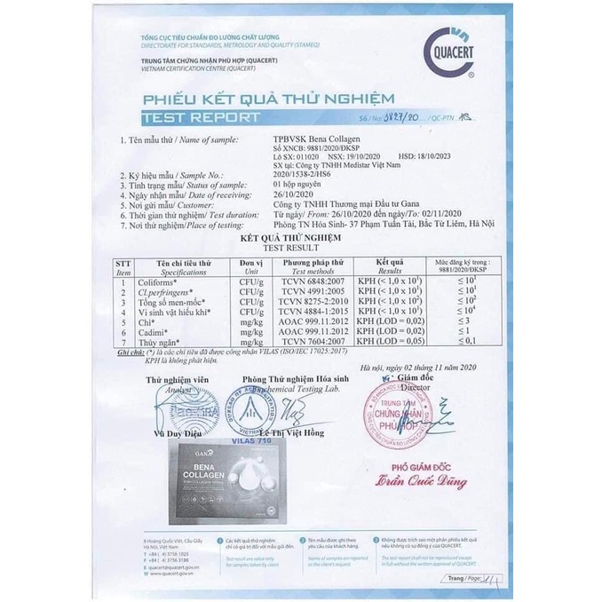 BENA COLLAGEN GANA Hộp 30 gói  [Hàng chính hãng] | BigBuy360 - bigbuy360.vn