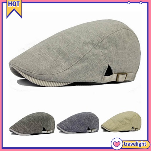 (Travelight) Mũ Beret Cotton Phong Cách Cao Bồi Cổ Điển Cho Nam