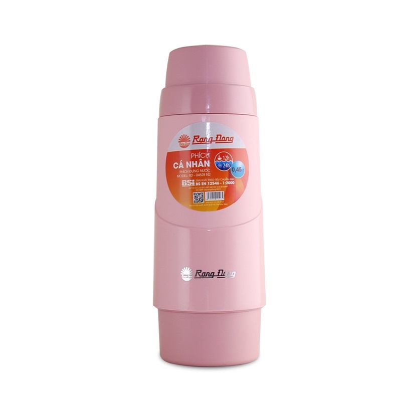 Phích giữ nhiệt cá nhân Rạng Đông. Kiểu dáng năng động, nhỏ gọn , tiện lợi. RD- 04528 N2