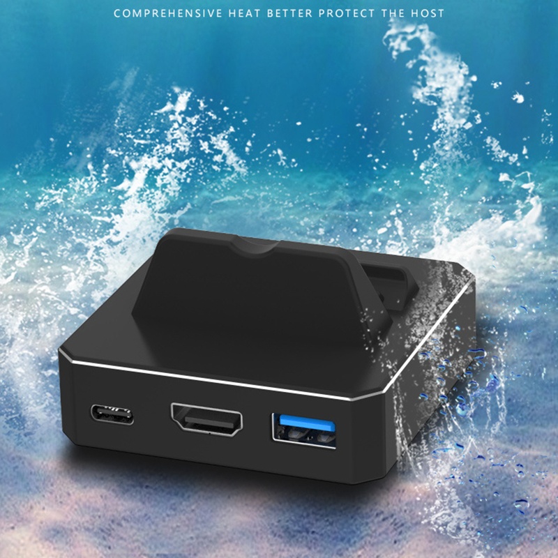 Bộ Thiết Bị Chuyển Đổi Đầu Ra TV Với 3 Cổng Type-C USB 3 0 Chuyên Dụng Cho Game Thủ