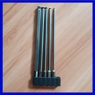 Bộ 5 đầu lục giác Bi dài 150mm hãng BROPPE dành cho khoan pin, điện