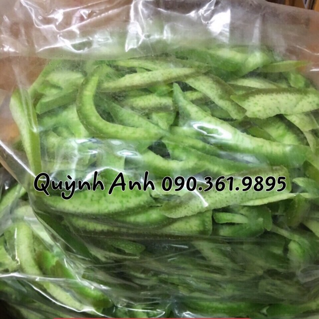 Mứt vỏ bưởi Thái Lan sấy dẻo 1kg