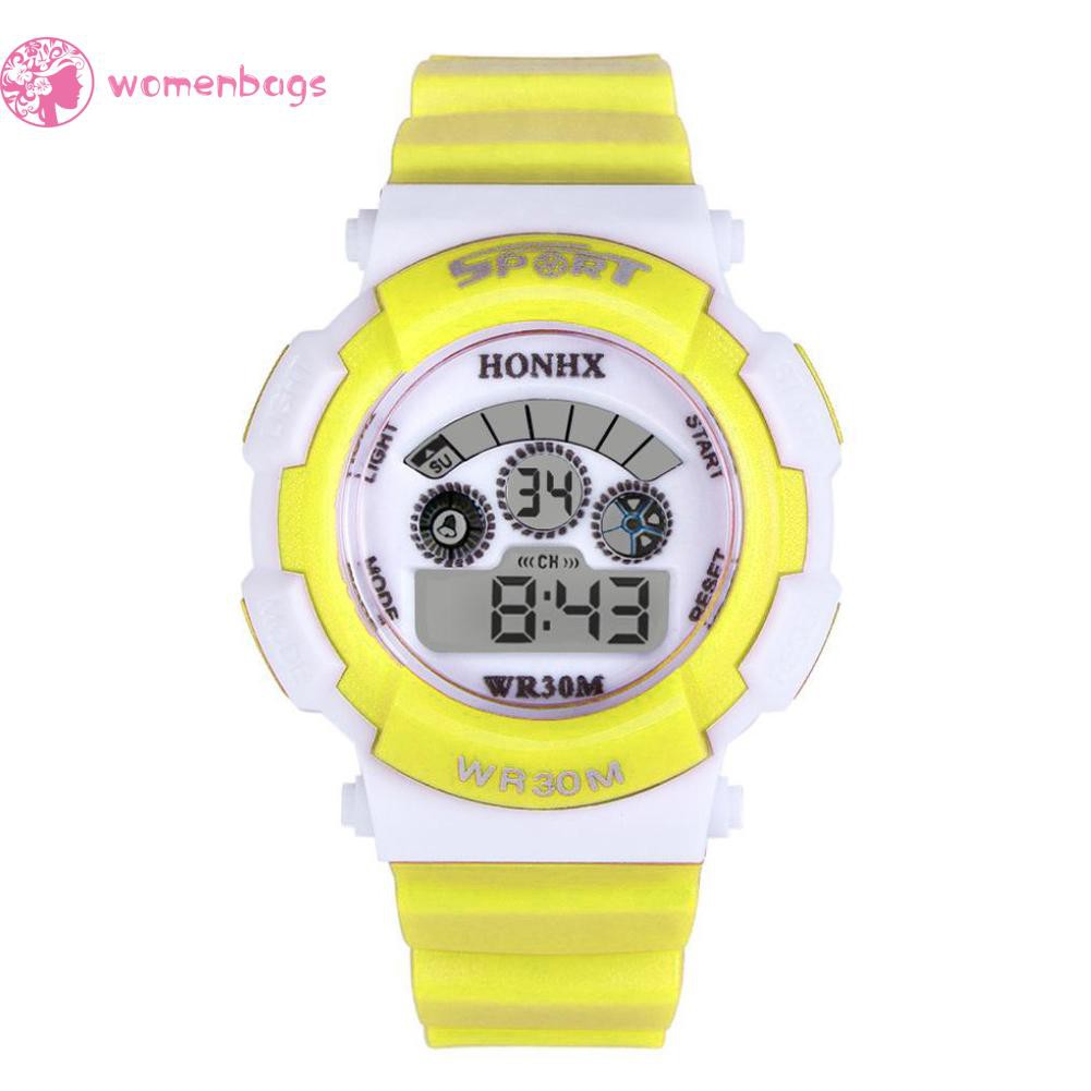 (Hàng Có Sẵn) Đồng Hồ Điện Tử Đa Năng Chống Nước Cho Trẻ Em