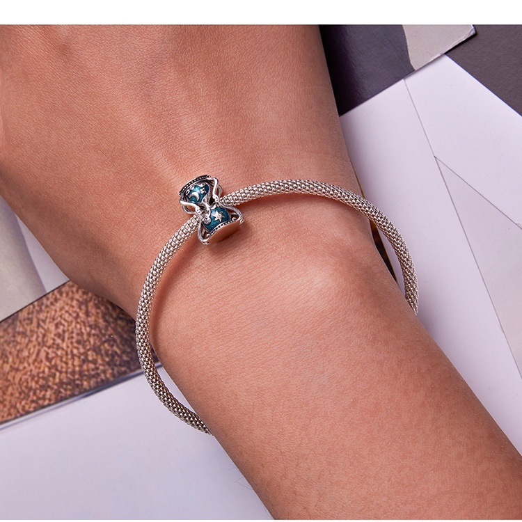 Mặt dây BAMOER Bạc 925 hình mặt trời và mặt trăng độc đáo thời trang cho nữ