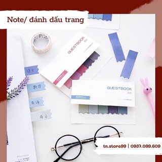Set 100 giấy note/ đánh dấu trang ghi nhớ
