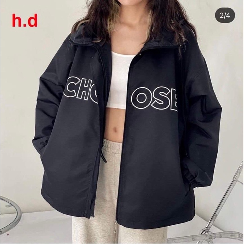 Áo gió mũ CHOOSE HD6