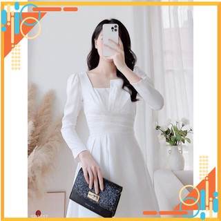 Đầm dự tiệc xếp li ngực tôn dáng Charm Dress - Thời Trang ViLi