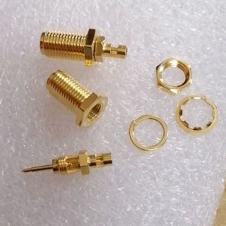 Đầu SMA-KY ren ngoài connector nối cáp 0.81 1.13 1.37 RG174 RG178 RG316 RG58