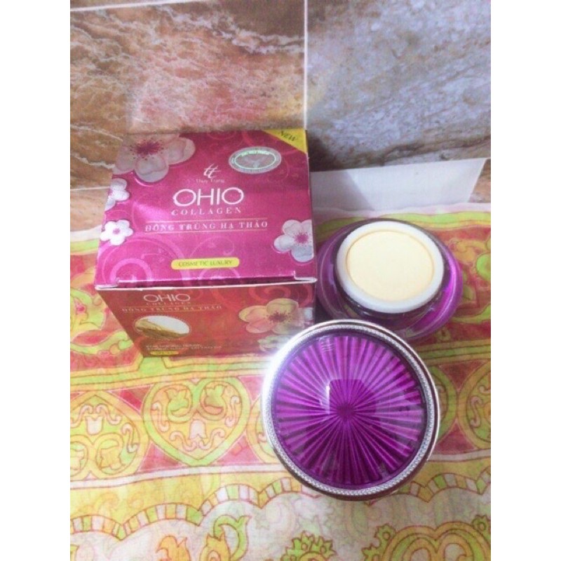 Kem Ohio dưỡng trắng chống nắng Collagen 20g