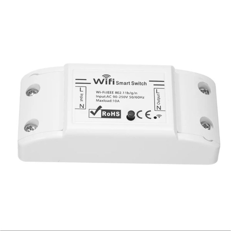 (Khai trương) Công tắc Wifi basic Tuya/ Ewelink 10A Work with Google / Alexa