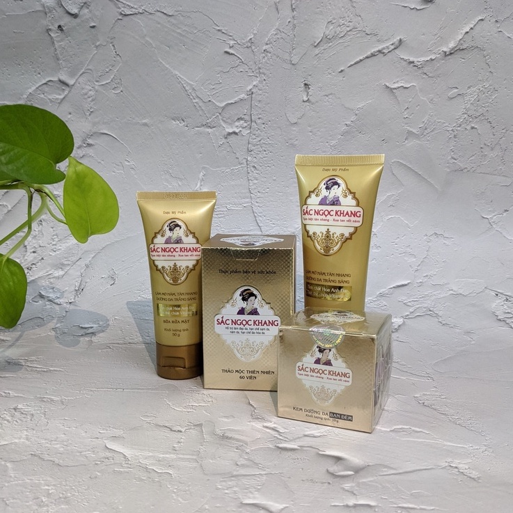 Sữa Rửa Mặt Sắc Ngọc Khang  - Làm Mờ Nám, Tàn Nhang, Dưỡng Da Trắng Sáng