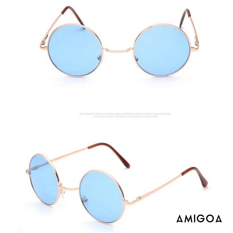 ✨✨Mắt Kính Gọng Tròn Nhiều Màu Phong Cách Retro